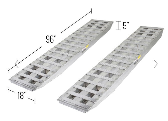 HD ramps and stands - Basic Kit. ( 4 ramps, 2 stands) 23,500lb/axle.