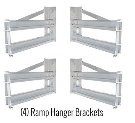 HD Ramps - Step Deck Ramps / Load Leveler Kit - 4 bunk. 23,500 ramp capacity