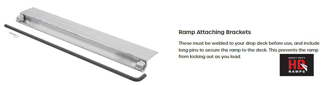 HD Ramps - Step Deck Ramps / Load Leveler Kit - 4 bunk. 23,500 ramp capacity