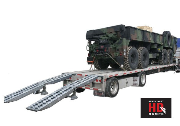 HD Ramps - Step Deck Ramps / Load Leveler Kit - 4 bunk. 23,500 ramp capacity