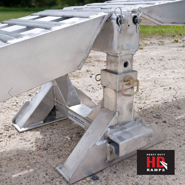 HD Ramps - Step Deck Ramps / Load Leveler Kit - 4 bunk. 23,500 ramp capacity