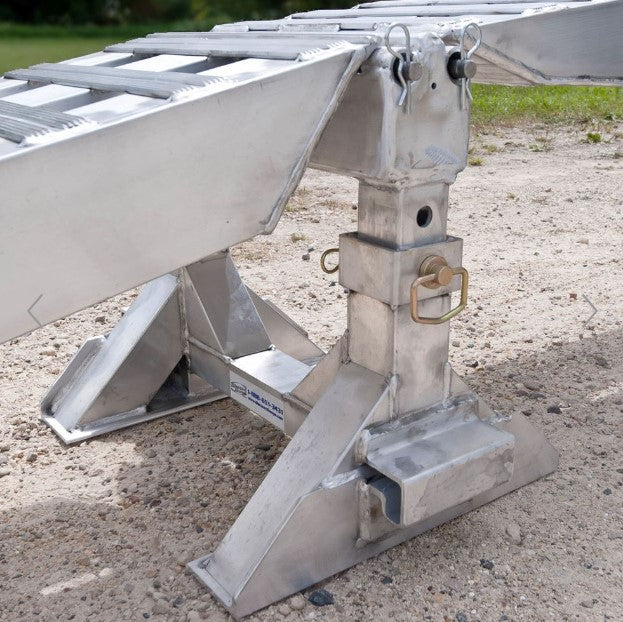 HD ramps and stands - Basic Kit. ( 4 ramps, 2 stands) 23,500lb/axle.