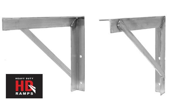 Toolbox mounting brackets for 18"x24"x60" (pair)